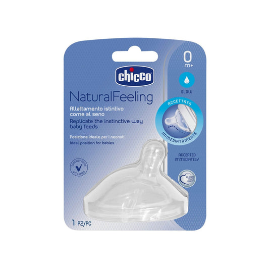 Chicco Natural Feeling Biberon Emziği 0Ay+