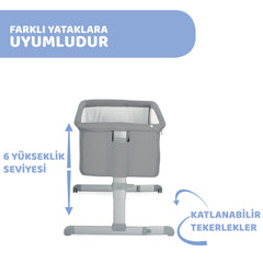 Chicco Next2me Anne Yani Beşik Sand