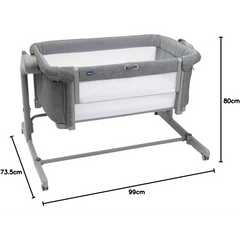 Chicco Next2me Magic Evo Dark Grey