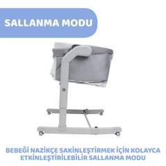 Chicco Next2Me Magic Evo Anne Yanı Beşik Desert Taupe