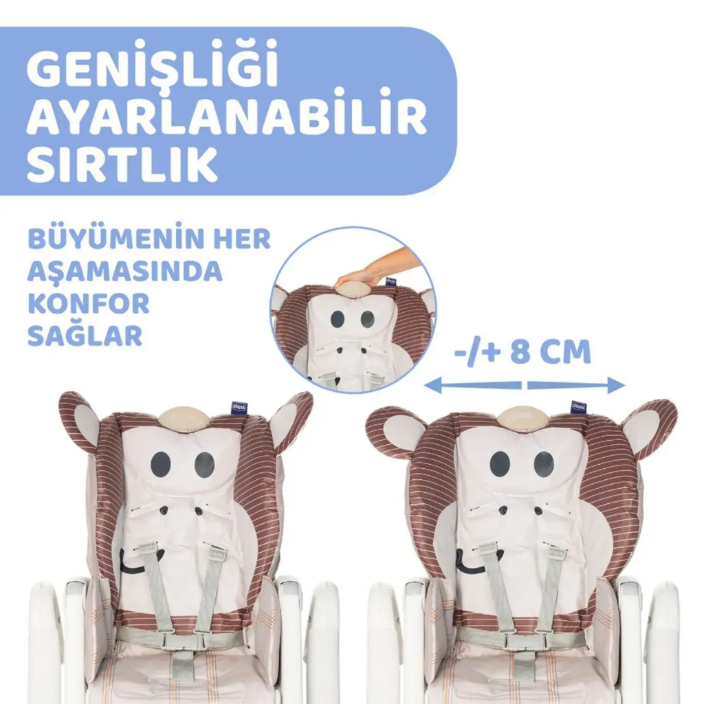 Polly 2Start Mama Sandalyesi Monkey - Welcome Baby