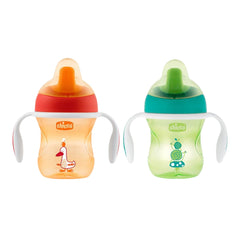 Chicco Silikon Emzikli Eğitici Biberon 6+ Ay Unisex