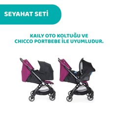 Chicco We Bebek Arabası Black