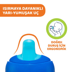 Chicco Yarı Yumuşak Uçlu Bardak 6 Ay+ Unısex