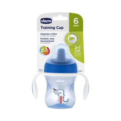 Chicco Yarı Yumuşak Uçlu Eğitici Bardak 6ay+ Erkek