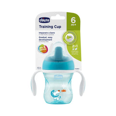 Chicco Yarı Yumuşak Uçlu Eğitici Bardak 6ay+ Erkek