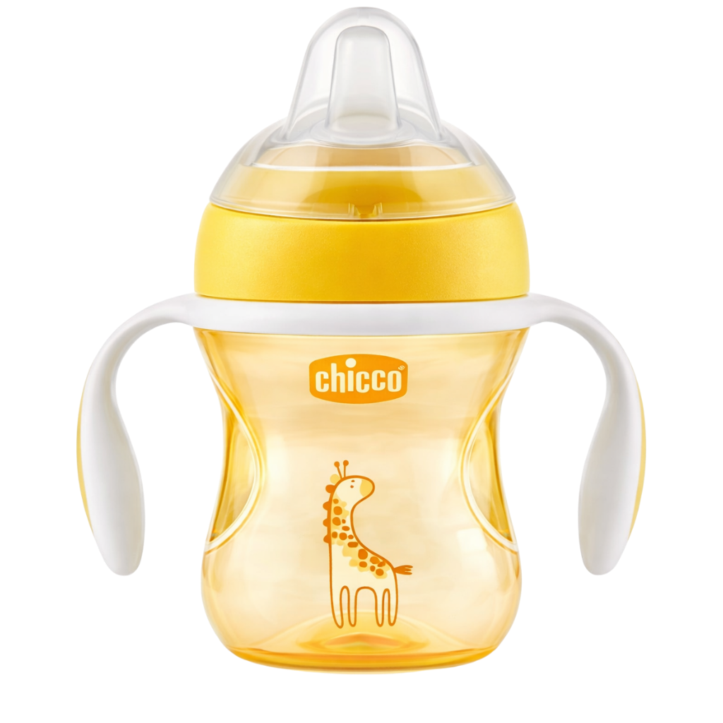 Chicco Yumuşak Uçlu Geçiş Bardağı 4 Ay+ Neutral - Welcome Baby