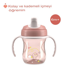 Chicco Yumuşak Uçlu Geçiş Bardağı Kız Pembe 4