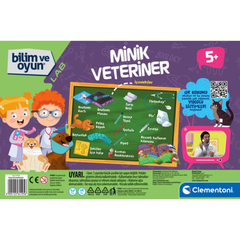 Clementoni Bilim ve Oyun Minik Veteriner