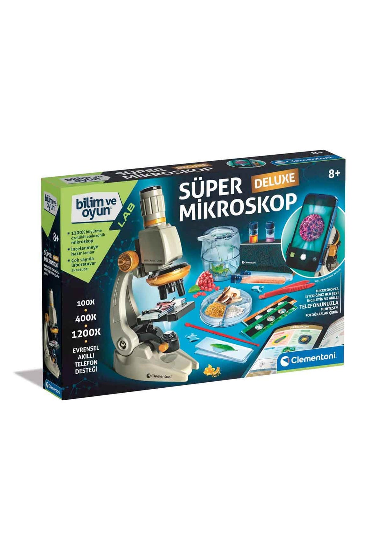 Clementoni Bilim ve Oyun Süper Mikroskop