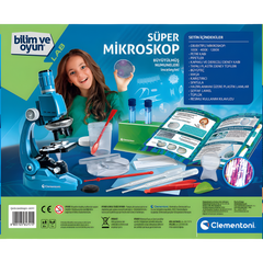 Clementoni Bilim Ve Oyun Süper Mikroskop