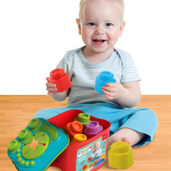 Clementoni Soft Clemmy Yumuşak Blok Duyusal Kova