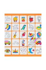 Moritoys Color Me Memory Boyamalı Hafıza ve Hız Oyunu