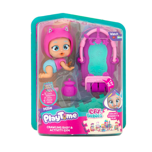 Cry Babies Play Time Mini Bebek Ve Gym 923270