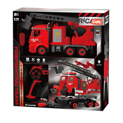 Ctoys 1:18 Işıklı Uzaktan Kumandalı Sök Tak İtfaiye Aracı