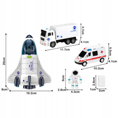Ctoys Araçlı Uzay Seti