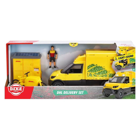 Dickie DHL Kargo Teslimat Araç Seti