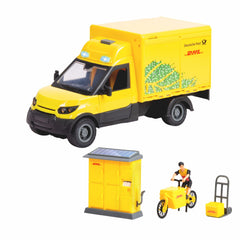 Dickie DHL Kargo Teslimat Araç Seti