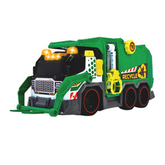 Dickie Geri Dönüşüm Kamyonu, Sesli ve Işıklı, Motorlu Kaldırma İşlevli, 39cm