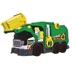 Dickie Geri Dönüşüm Kamyonu, Sesli ve Işıklı, Motorlu Kaldırma İşlevli, 39cm