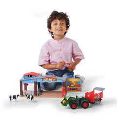 Dickie Işıklı Sesli Çiftlik İstasyonu Oyun Seti 30cm