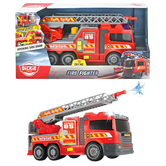 Dickie Işıklı Sesli Su Sıkan İtfaiye Aracı 36cm