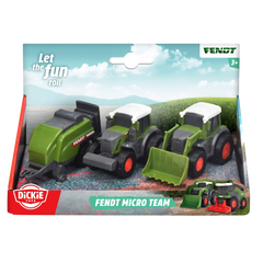 Dickie Micro 3'lü Çiftlik Araç Seti 9cm