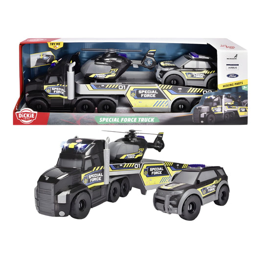 Dickie Özel Kuvvetler Tırı Helikopter ve Araç Seti 70cm