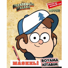 Beta Kids Disney Esrarengiz Kasaba Maskeli Boyama Kitabı Dipper