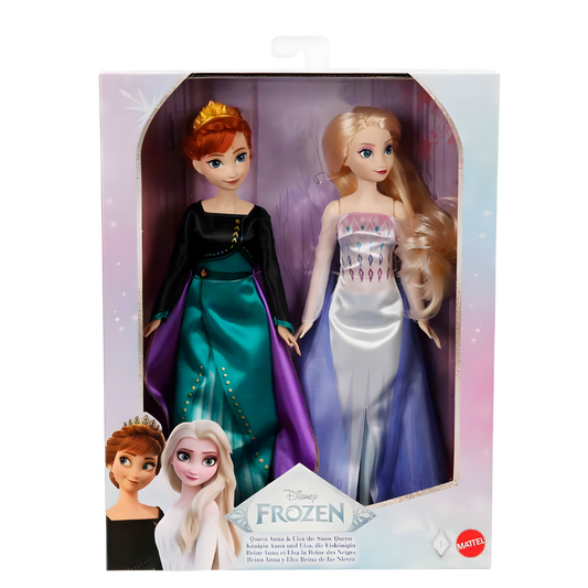 Disney Karlar Ülkesi Prensesleri Anna ve Elsa Bebek 2'li Paket