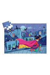 Djeco Dekoratif Puzzle 36 Parça Süper Star