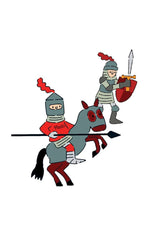 Djeco Resim Boyama Şablonları Knights