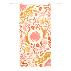 Dock And Bay Banyo Havlusu Waffle L Tiger Palm