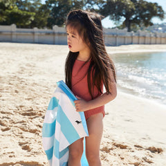 Dock And Bay Çocuk Plaj Havlusu Cabana M Tulum Blue 6