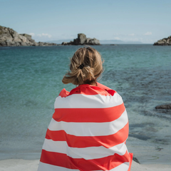 Dock And Bay Plaj Havlusu Cabana XL Wakiki Coral