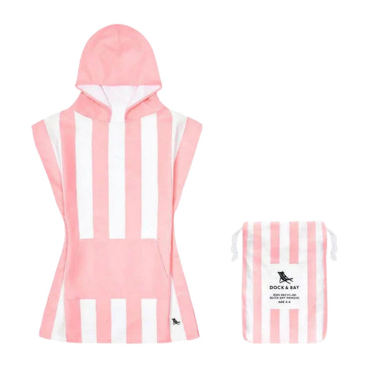 Dock And Bay UV Korumalı Çocuk Pançosu M Malibu Pink