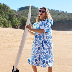 Dock And Bay UV Korumalı Yetişkin Panço Design L Wavy Baby