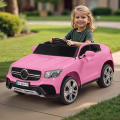 Dolu Grand Suv 12V Akülü Araba Pembe