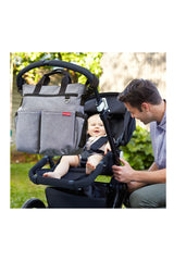 Skip Hop Duo Orijinal Çanta Gri