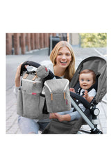 Skip Hop Duo Orijinal Çanta Gri Melanj