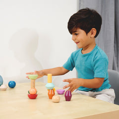 Eichhorn Montessori Ahşap Boncuk Dizme Oyunu