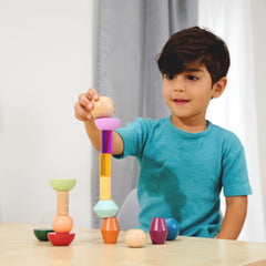 Eichhorn Montessori Ahşap Boncuk Dizme Oyunu