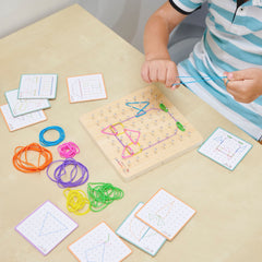 Eichhorn Montessori Ahşap Geo Board