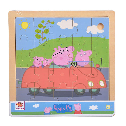 Eichhorn Peppa Pig 21 Parçalı Ahşap Puzzle