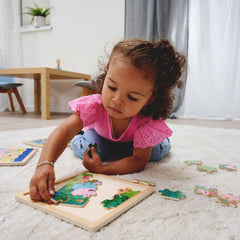 Eichhorn Peppa Pig 21 Parçalı Ahşap Puzzle