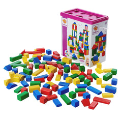 Eichhorn Renkli Ahşap Bloklar 100 Parça