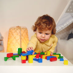 Eichhorn Renkli Ahşap Bloklar 100 Parça