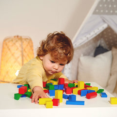 Eichhorn Renkli Ahşap Bloklar 100 Parça