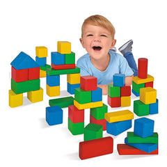 Eichhorn Renkli Ahşap Bloklar 50 Parça