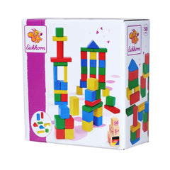 Eichhorn Renkli Ahşap Bloklar 50 Parça